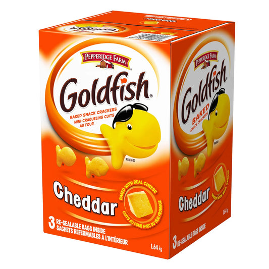 GOLDFISH BAKED SNACK CHEDDAR