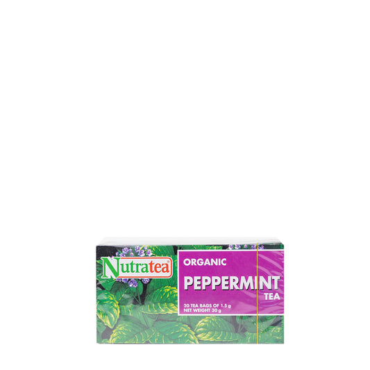 NUTRATEA ORGANIC PEPPERMINT TEA 30g