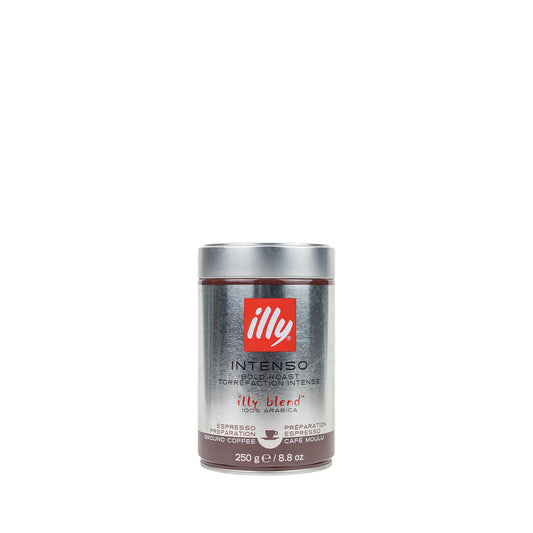 ILLY INTENSO BOLD ROAST GROUND COFFEE 250g