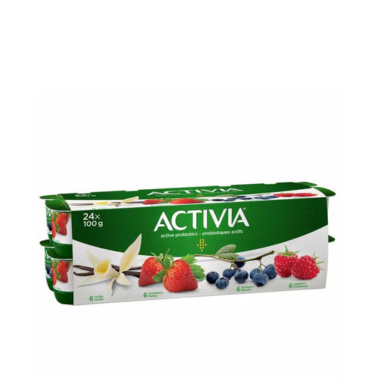 ACTIVIA YOGURT VARIETY PACK 100g