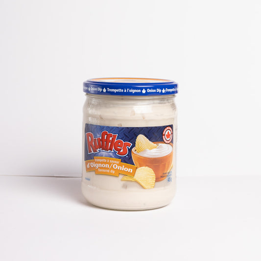 RUFFLES ONION FLAVOURED DIP 425g