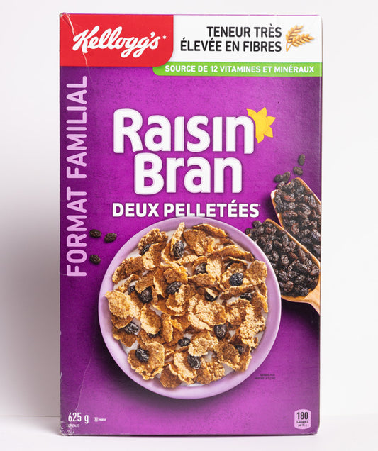 KELLOGG’S RAISIN BRAN CEREAL 625g