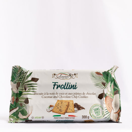 FROLLINI COCONUT AND CHOCOLATE CHIP COOKIES 300g