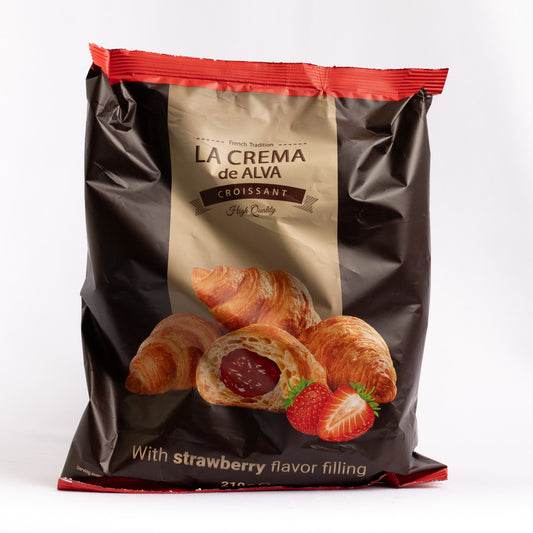 FRENCH LA CREMA DE ALVA CROISSANT - STRAWBERRY 210g