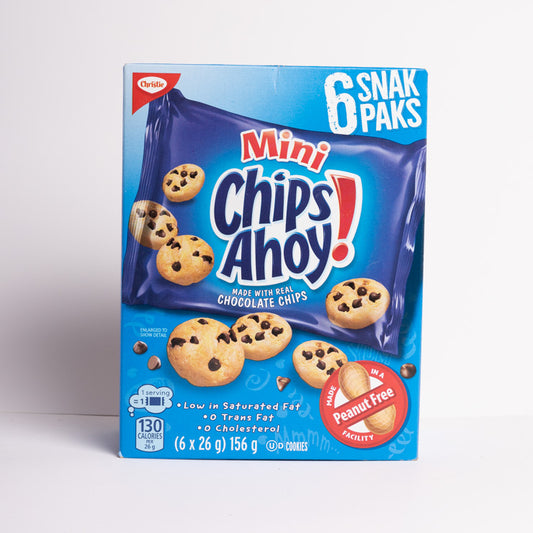 MINI CHIPS AHOY! SNACK PACKS 156g