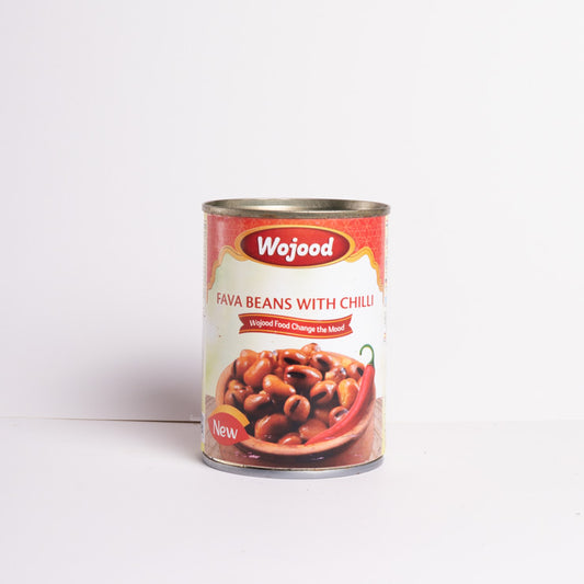 WOGOOD FAVA BEANS WITH CHILLI 400g