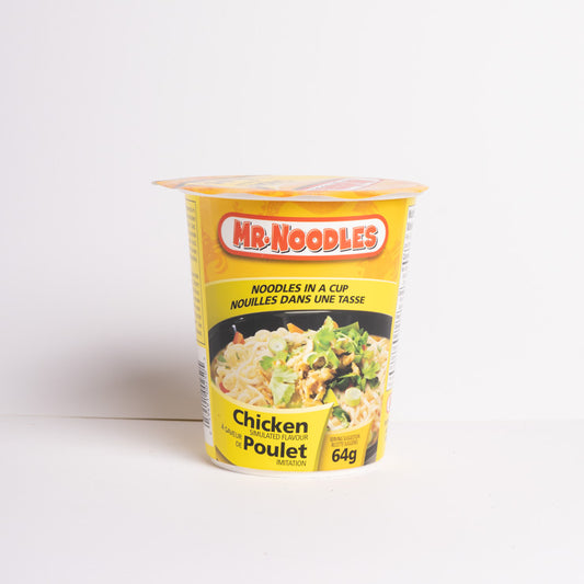 MR. NOODLES CHICKEN FLAVOUR CUP 64g