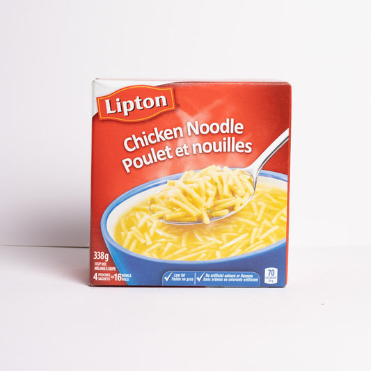 LIPTON CHICKEN NOODLE SOUP MIX 338g