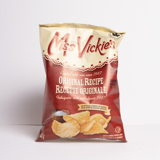 MISS VICKIE’S KETTLE COOKED POTATO CHIPS 40g