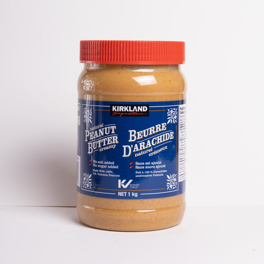 NATURAL CREAMY PEANUT BUTTER 1kg