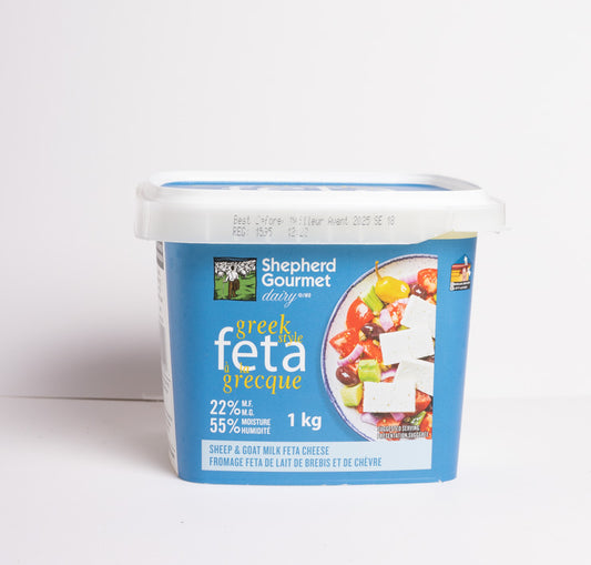 SHEPHERD GOURMET GREEK FETA CHEESE 1kg