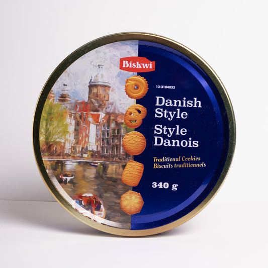 BISKWI DANISH STYLE TRADITIONAL COOKIES 340g