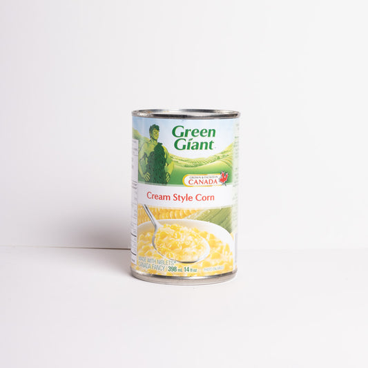 GREEN GIANT CREAM STYLE CORN 398ml