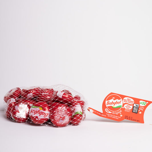 MINI BABYBEL ORIGINAL CHEESE Pack of 32 (20 g Each)