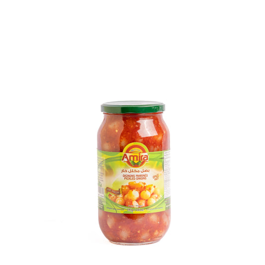 AMIRA PICKLED ONIONS (HOT & SPICY) 1kg