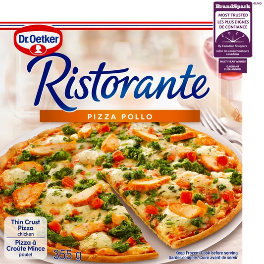 DR. OETKER RISTORANTE CHICKEN PIZZA 355g