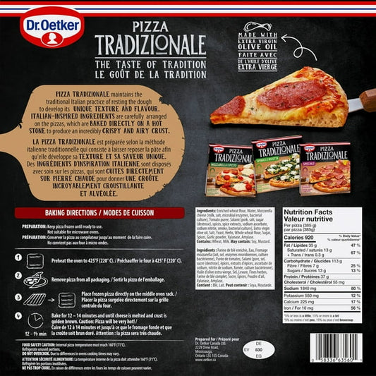 DR. OETKER PIZZA SALAME ROMANO 385g